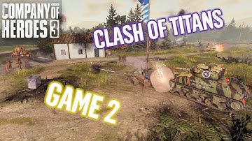 CoH3 Cast - 1v1 - Rei (AK) vs FeriG (US)