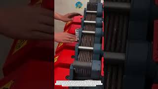 Amazing Automatic Rebar Spiral Bending Machine | Fast Steel Bar Coil Forming Process