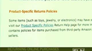 Returning Online Purchases-Fine Living
