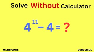 Hungry || Nice Exponential Equation Simplification | Math Olympiad Exponential Solution ||