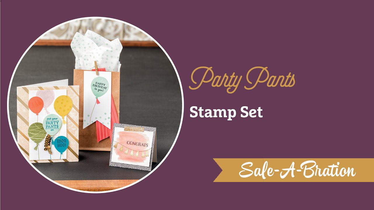stamping ground ky Party Pants Stamp Set by Stampin’ Up!