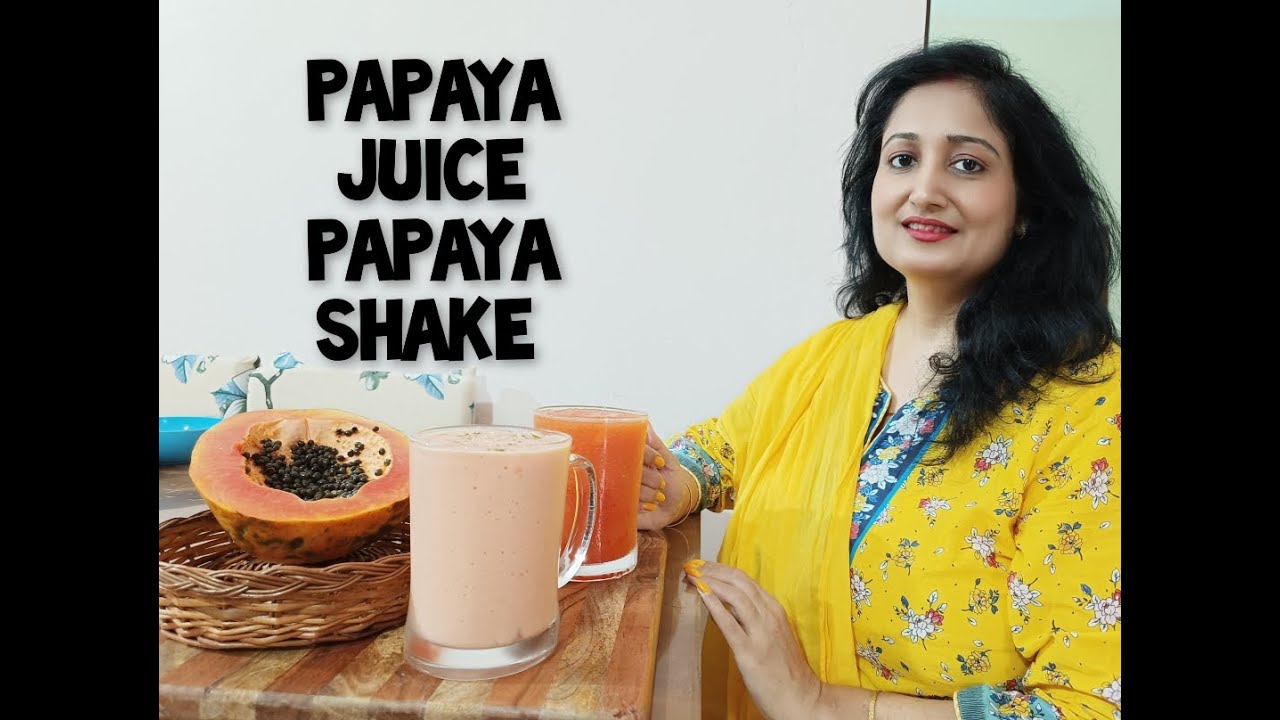 Best Recipes Papaya Shake Recipe Quick and Easy Papita ka Sarbat