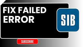 How to Fix SIB Mobile Payment Transfer Failed Error | Transaction Issue Solved (2026)