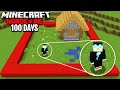 I Survived 100 Days on JUMBLED CHUNKS in Minecraft Hardcore! [FULL MOVIE]