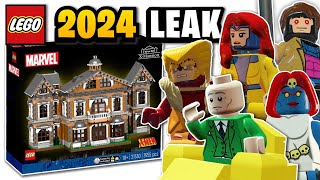 NEW LEGO Marvel 2024 D2C X-Mansion Set Leak Info