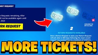 HOW TO GET MORE REFUND TICKETS in Fortnite! (Free Refund Tokens)