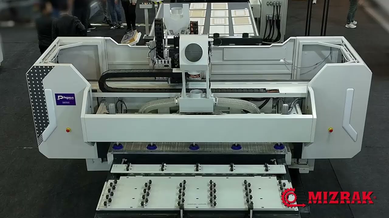 レクシア MIZRAK - LİNA 2136 LINE -CNC FREZE - YouTube
