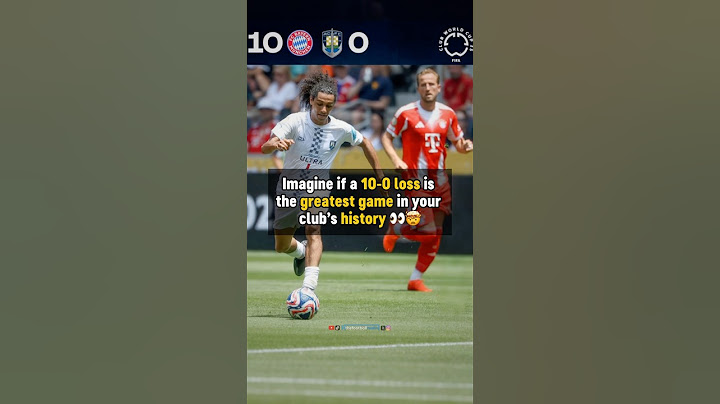 A 10-0 LOSS is the BEST game in club history? 😭