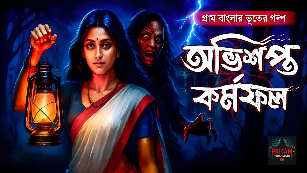 অভিশপ্ত - কর্মফল ( হাড় হিম করা ভয়ের গল্প ) গ্রাম বাংলার ভূতের গল্প Gram BanglarVuterGolpo ||