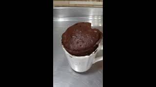 Mug Cake CHOCOLATOSO 🍫 y SALUDABLE #shorts