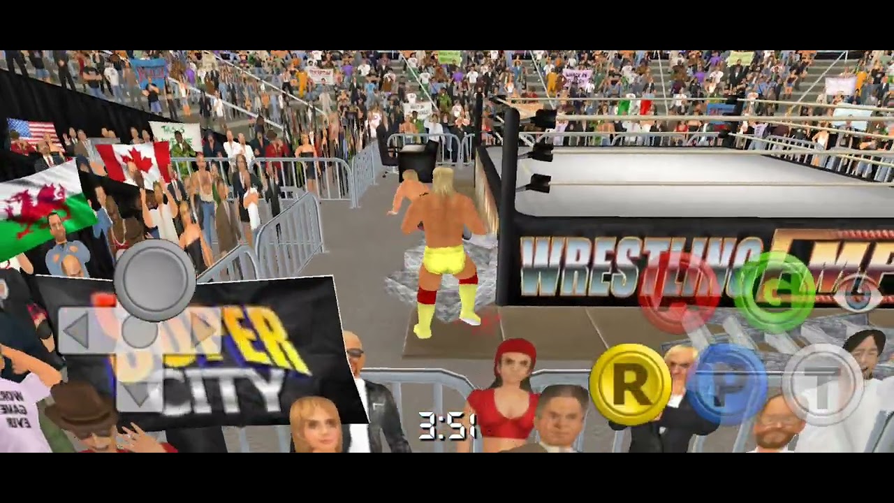 hulk Hogan and macho man with Ms Elizabeth vs Andre the giant and million dollar man summerslam 1988