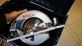 Unpacking Unboxing Hand Held Circular Saw Bosch Gks 65 Gce 0601668901 0601668971 Youtube
