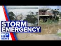 Evacuation warnings issued as Queensland, NSW lashed by cyclonic weather | 9 News Australia