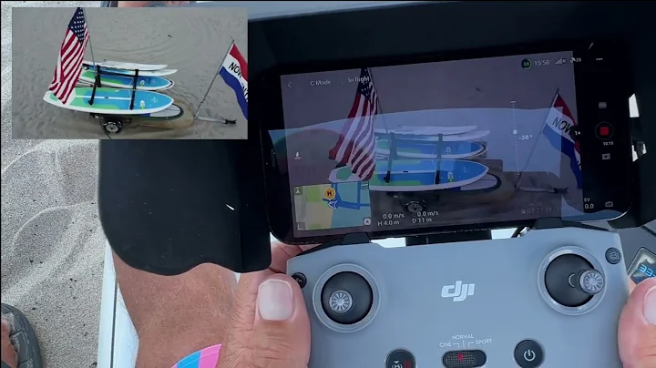 How to use the gimbal control on dji mini 2