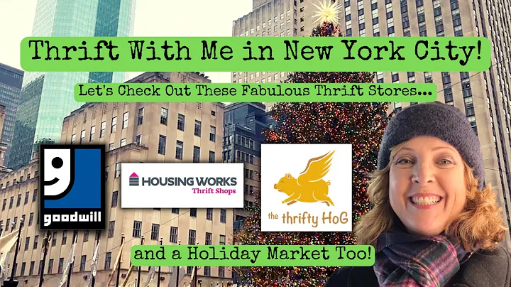 Thrift With Me In New York City at Goodwill, The Thrifty Hog & Housing Works!