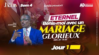 ÉTERNEL, BÉNIS-MOI AVEC UN MARIAGE GLORIEUX-MERCREDI  - 20 SEPTEMBRE 2023.