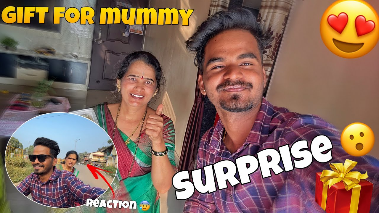 Gift for mummy 😍|| reaction 😳