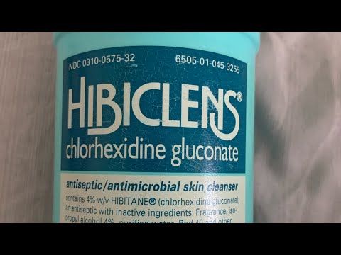 Hibiclens Antiseptic antimicrobial Skin Cleanser