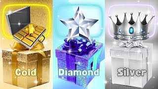 Escolha seu presente 🎁 Choose Your Gift 🎁 Gold vs Diamond vs Silver 🎁 Elige Tu Regalo 🎁