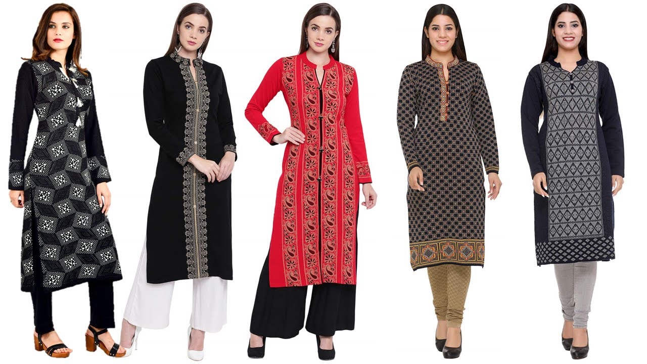 WOMEN PURE WOOLEN KURTI – Bongosaj