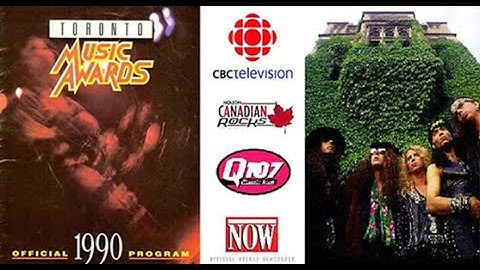 SLASH PUPPET - Superstars - Toronto Music Awards 1990 HQ