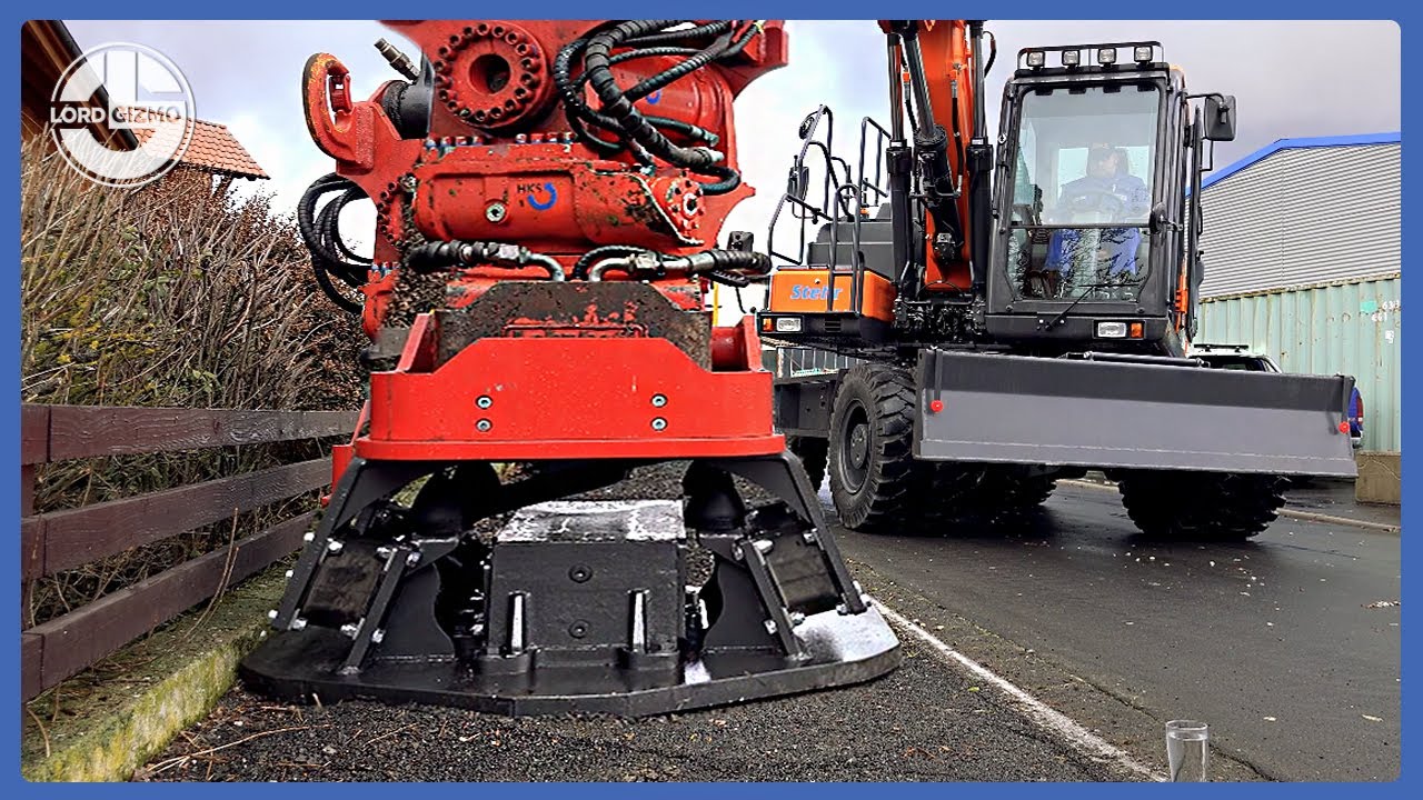 Incredible Modern Road Construction Technology - Amazing Fastest Asphalt  Paving Equipment Machines 