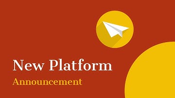 New Platform Announcement Video Template (Editable)