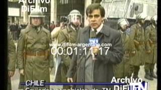 DiFilm - Inquietud militar en Chile - Julio Bazan (1993)
