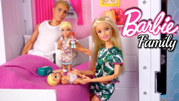 Barbie Dolls School Morning Routine - Dreamhouse Adventures Toys 
