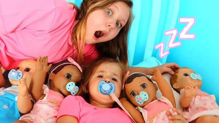 Ruby helps Babies! Kids Pretend Play with Baby Dolls and morning routine video - DayDayNews