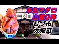 【グルメ旅 】むつ市大畑町　『街道の茶屋　きんぱ』本生マグロ山盛り丼が凄すぎた！！【鮪】【マグロ】