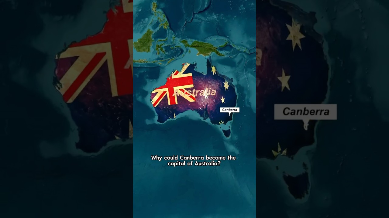 How did Canberra become the capital of Australia?#geography #history #canberra #australia