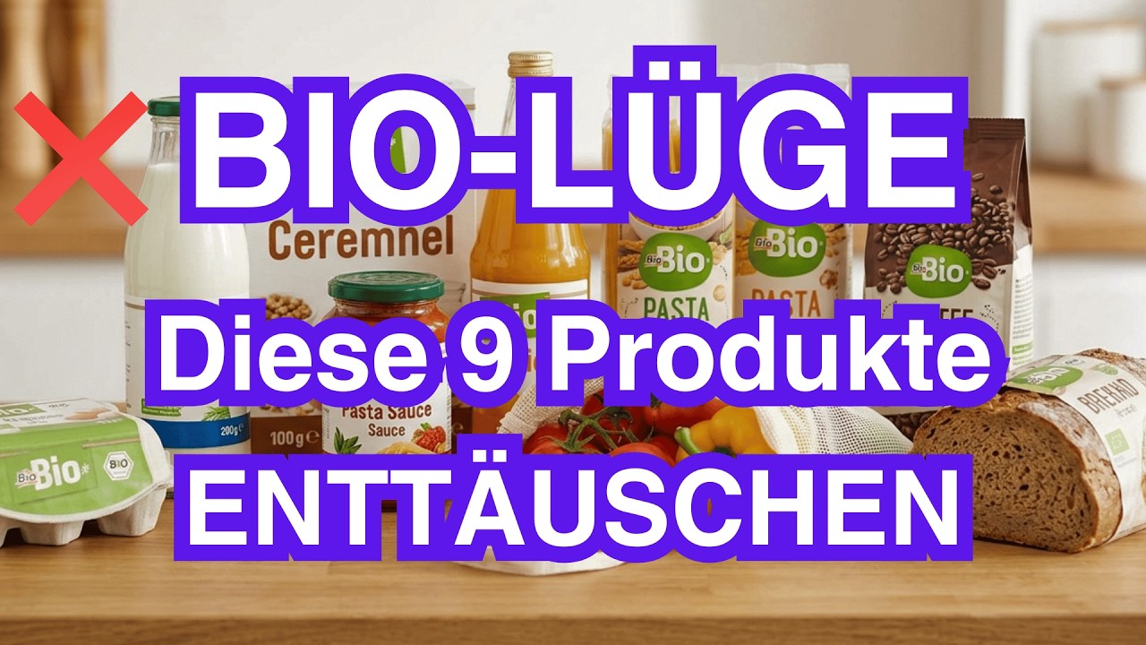 Diese 9 Bio-Produkte sind NICHT besser
