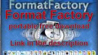 Format  Factory portable free download