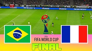 BRAZIL vs FRANCE - Final FIFA World Cup 2026 | Full Match All Goals | Football Match