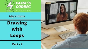 2. | Drawing with Loops|WhiteHat Jr.| Coding|Vaasu