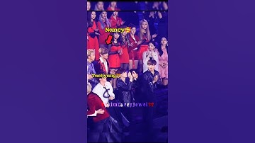 Nancy🥰 eyes on Taehyung🐯 she respect and love him💗🥰#nancy #taehyung #trending #viralvideo #taecy