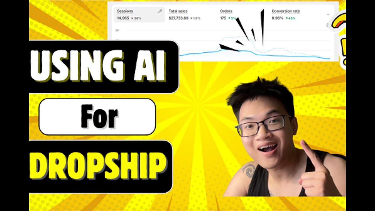 How To Start A Shopify Store Using AI - AI For Dropshipping - YouTube