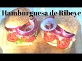 Preparando Hamburguesa de Ribeye