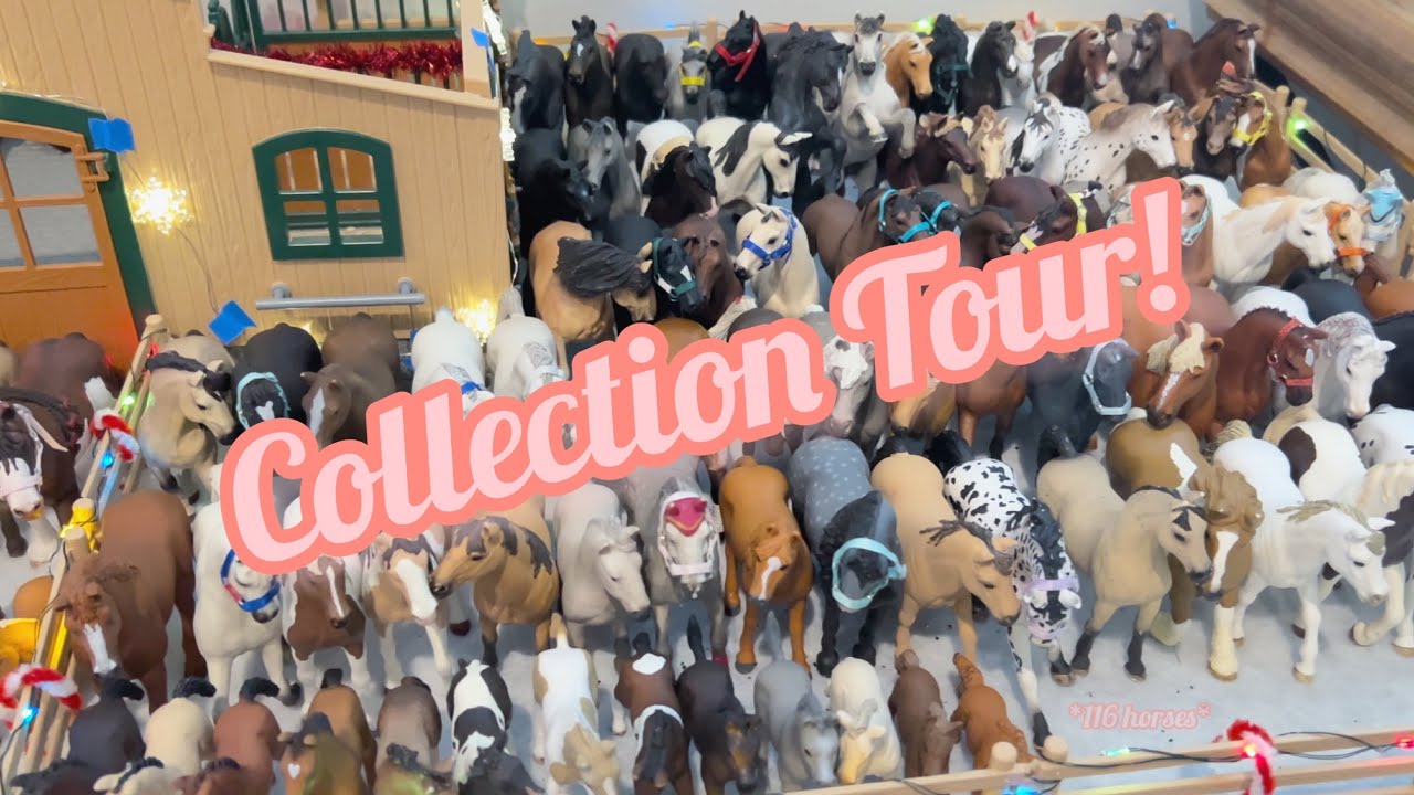 Collection tour 2022] : Mes 252 chevaux Schleich 🐎 