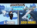 100 hari di minecraft tapi samudera antartikakutub utara