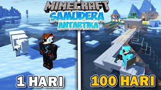 100 Hari di Minecraft tapi SAMUDERA ANTARTIKA❗️❗️KUTUB UTARA❗️❗️ screenshot 4