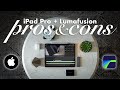 Switching to iPAD PRO & LUMAFUSION for video production / PROS AND CONS