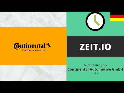 ZEIT.IO - Continental Automotive GmbH - 1.0.0 - DE