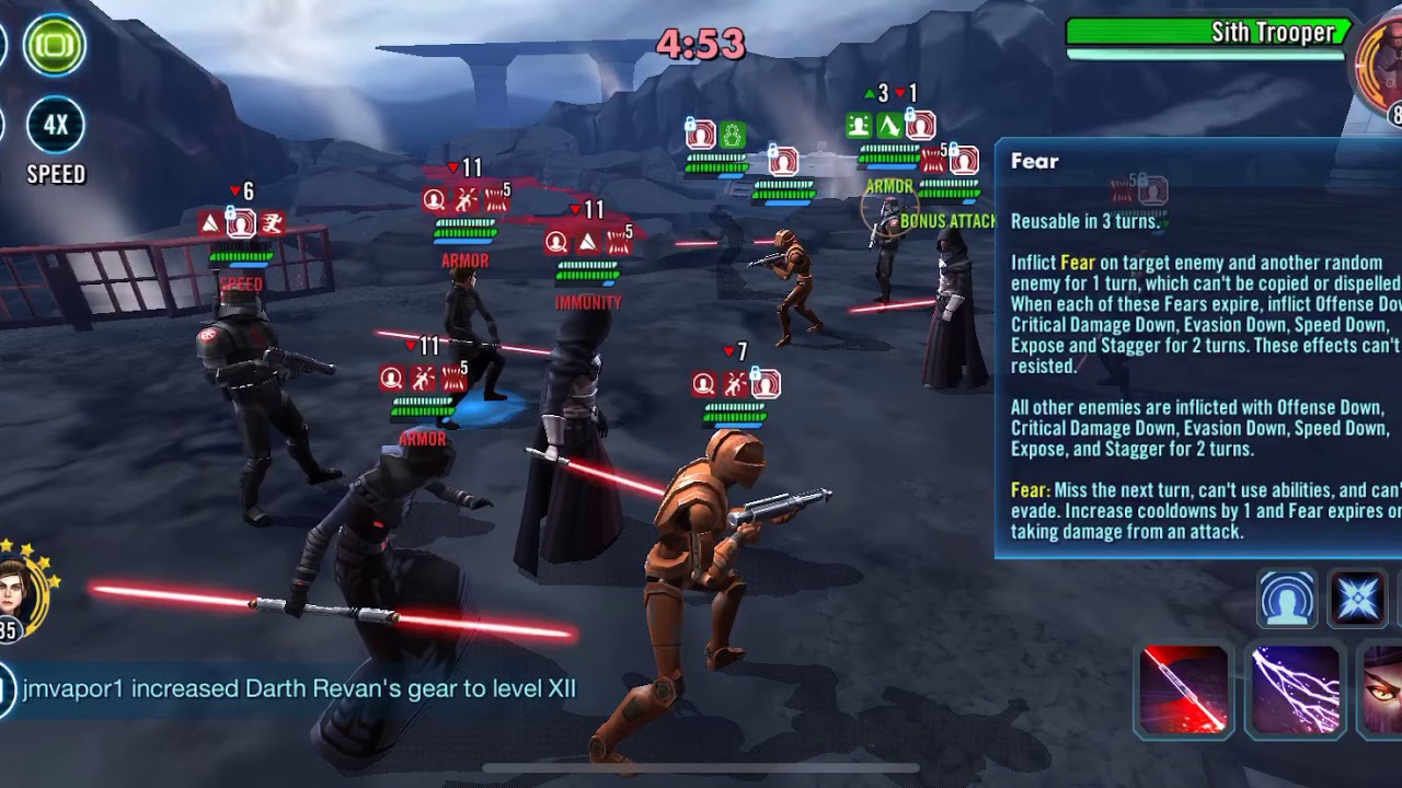 Mirror match: win with slower d rev