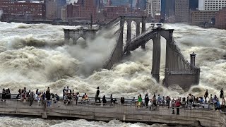 Top 40 minutes of natural disasters caught on camera. Most hurricane in history