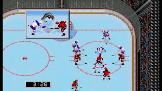 Nhl 98 Sega Genesis Hurricanes Vs Ny Islanders