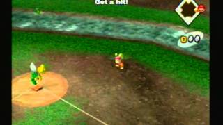 Mario Superstar Baseball - 2005 - Challenge Mode: Yoshi versus DK