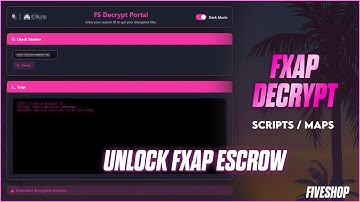New FXAP Decrypt (FIVEM ESCROW) | Lua and Stream Files