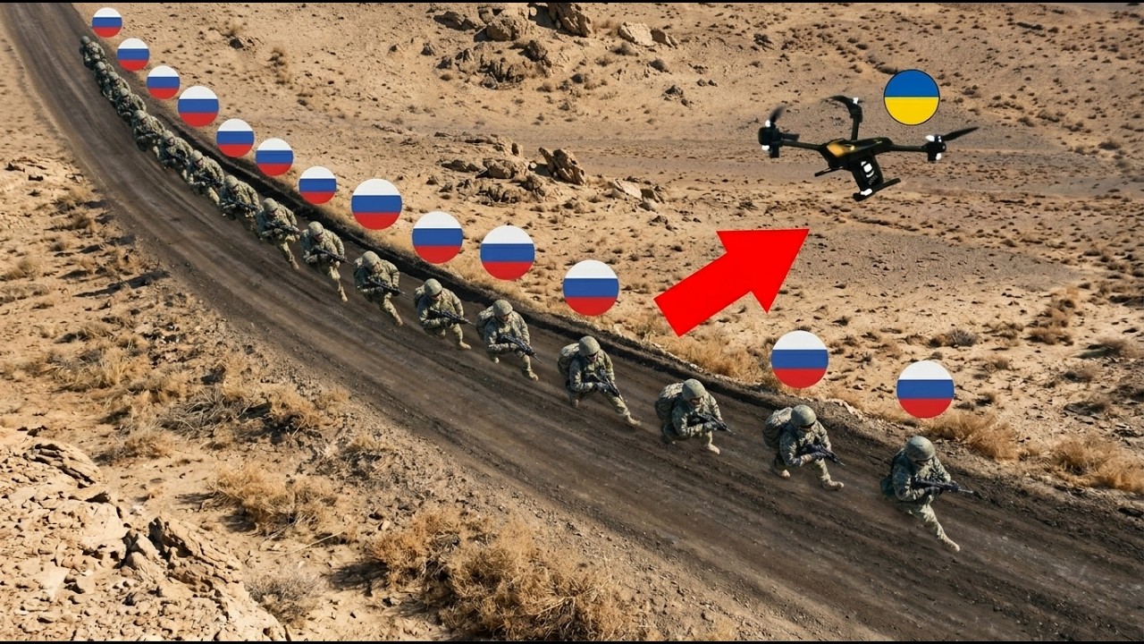 Splav Track No Escape: Ukrainian FPV Drones Track Russian Troops - YouTube